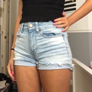 American Eagle High Rise Shorts